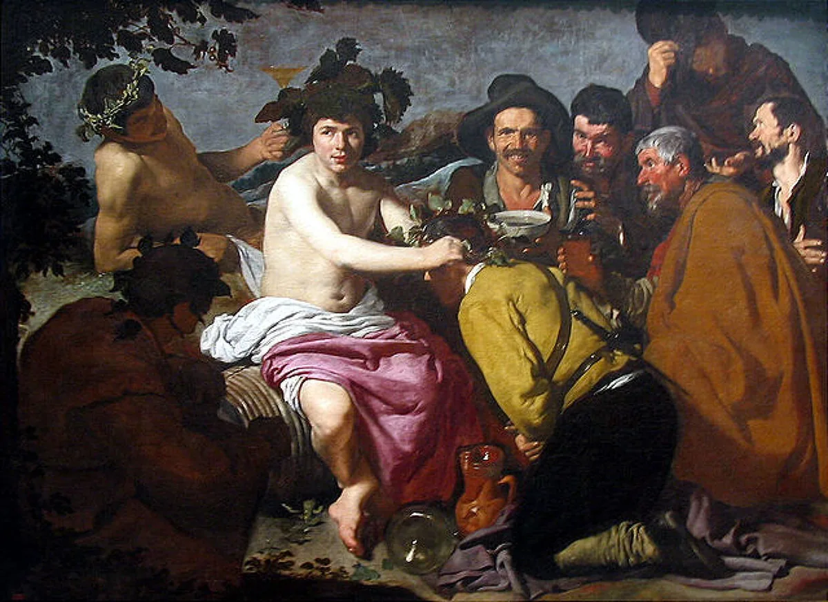 El vino en Grecia y Roma; Dioniso, Baco, la vendimia.